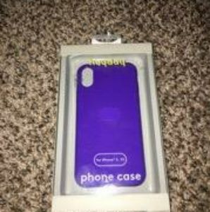 Purple Iphone X case